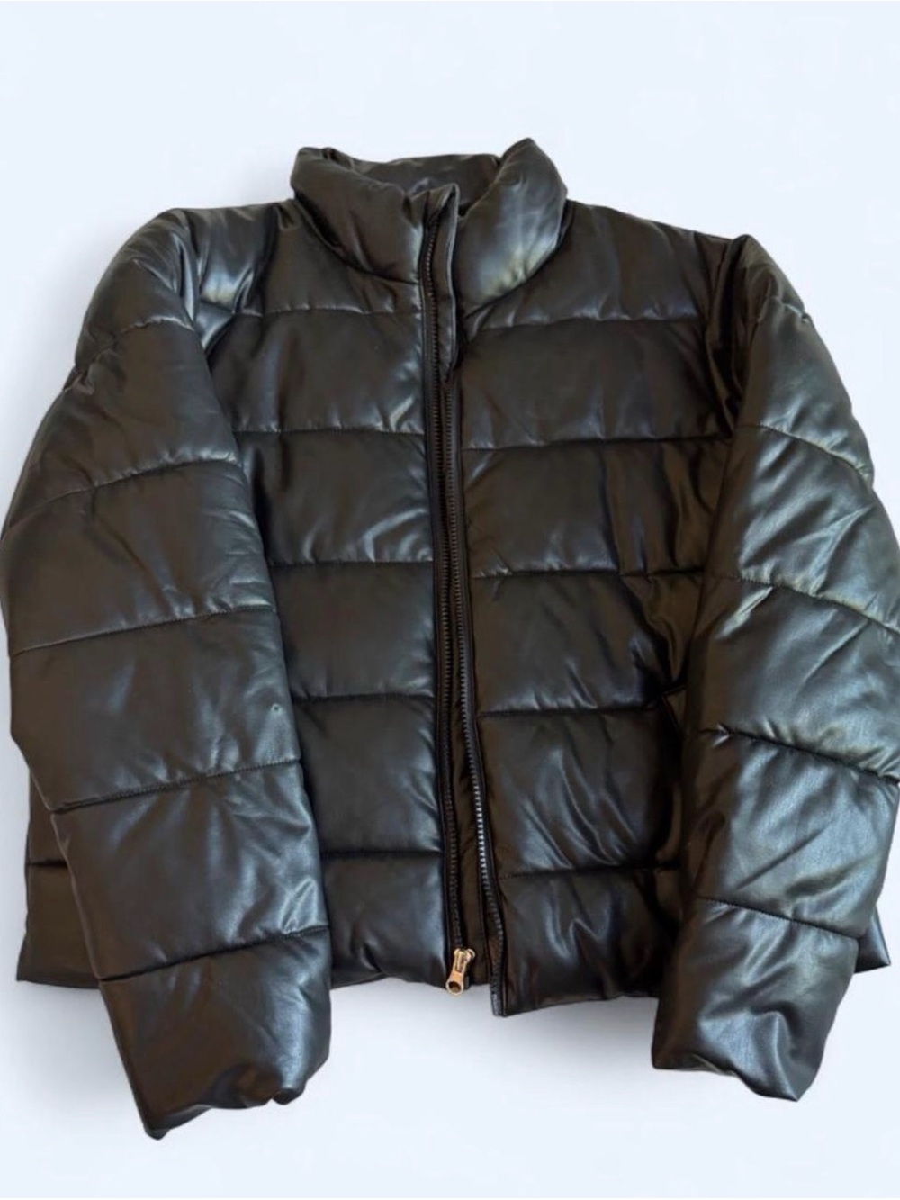 Time and Tru Black Puffer Jacket